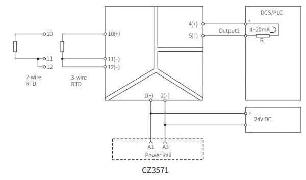 Схема преобразователь сигналов CZ3571