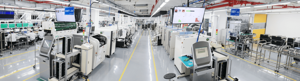 завод производителя ченджу со сложным высокоточным оборудованием для производства оборудования по защите систем автоматизации